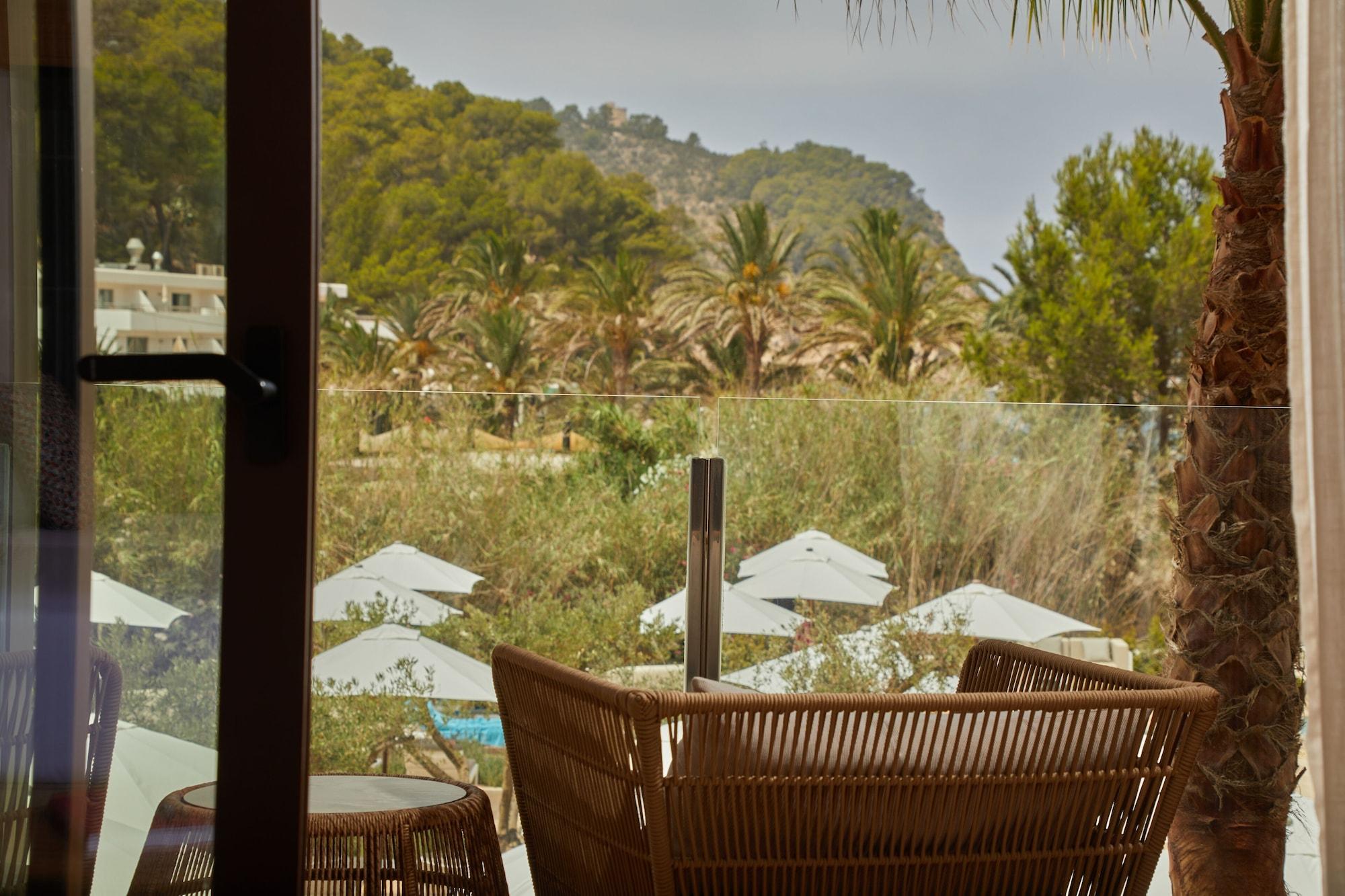Cala San Miguel Ibiza Resort, Adults Only, Curio Collection By Hilton Port de Sant Miguel Экстерьер фото View from the hotel