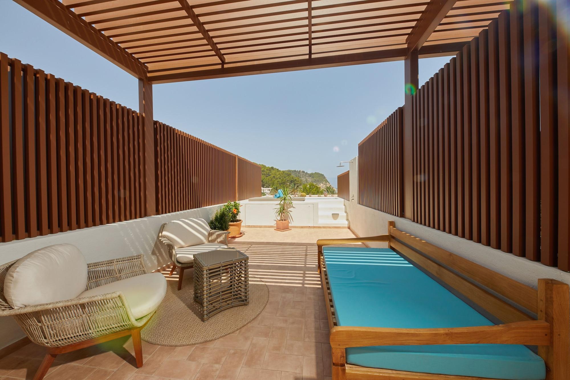 Cala San Miguel Ibiza Resort, Adults Only, Curio Collection By Hilton Port de Sant Miguel Экстерьер фото Rooftop